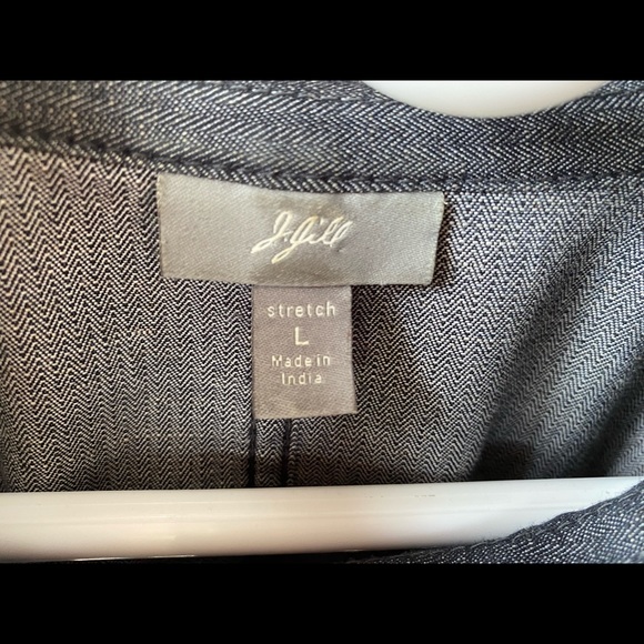 J. Jill jacket and skirt set. Size 14, unlined. - Picture 4 of 11